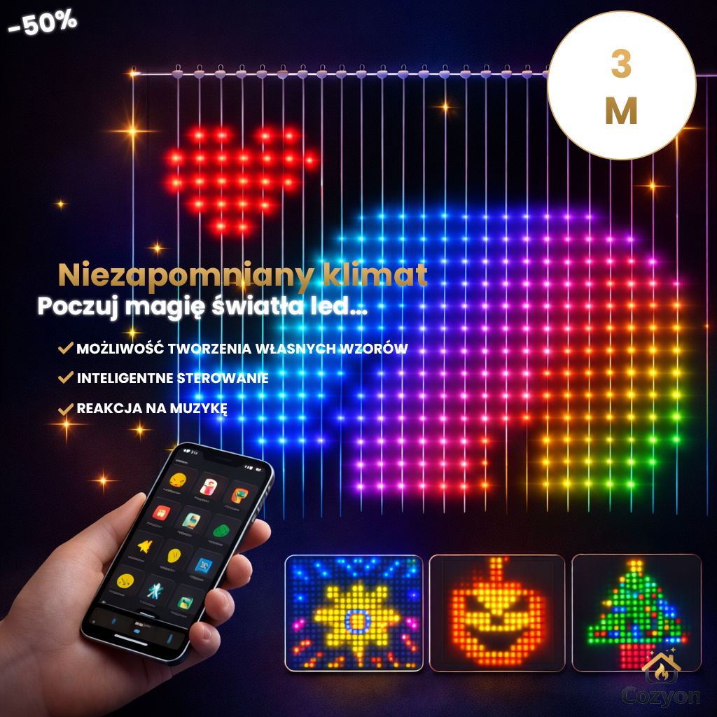 GlowMass™ - Inteligentne lampki