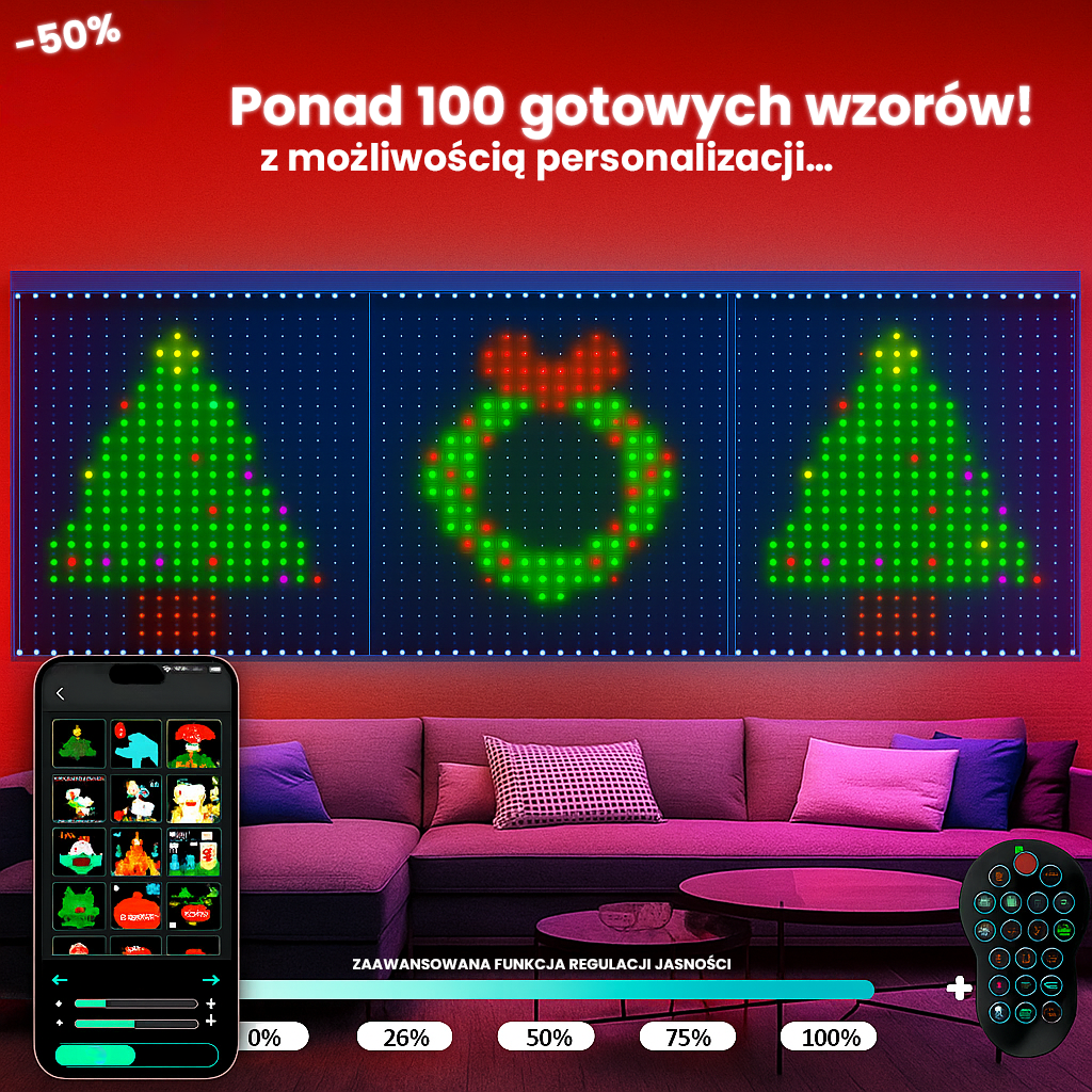 GlowMass™ - Inteligentne lampki